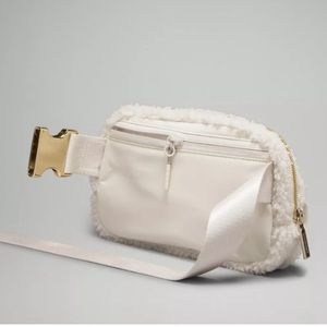 NWT Opal & Gold Fleece Everywhere Belt Bag